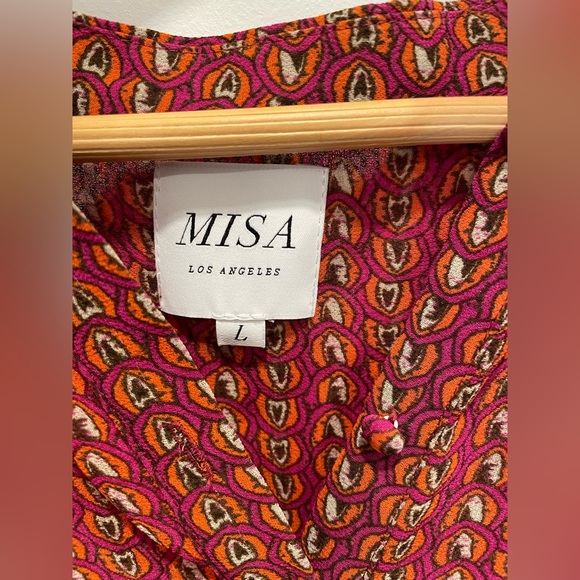 MISA Los Angeles Inge Mini Dress in Sz L - Picture 4 of 9